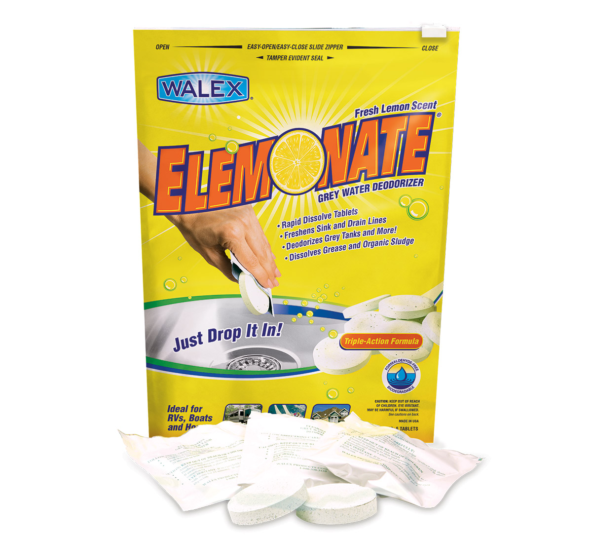WALEX ELEMONATE GREY WATER DEODORISER