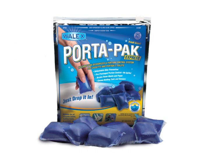 WALEX PORTA-PAK EXPRESS - 15 SACHETS - OCEAN BREEZ